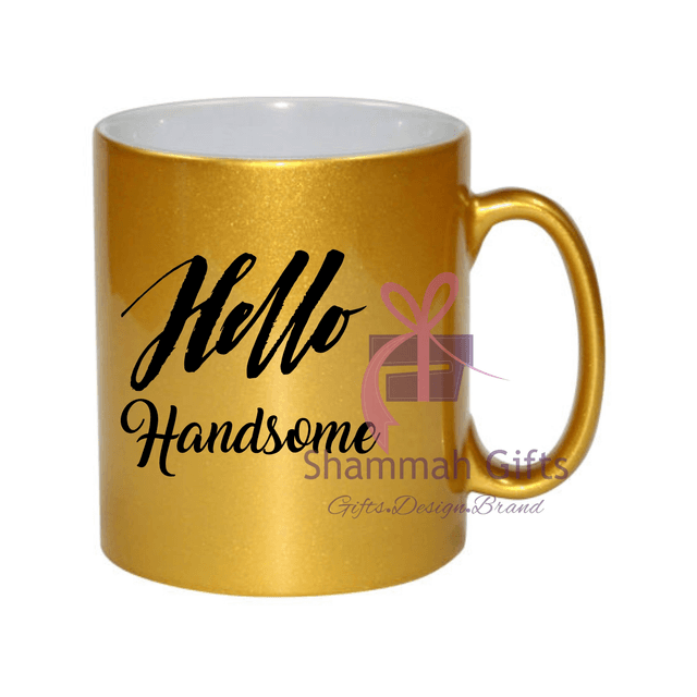 11oz Gold mug