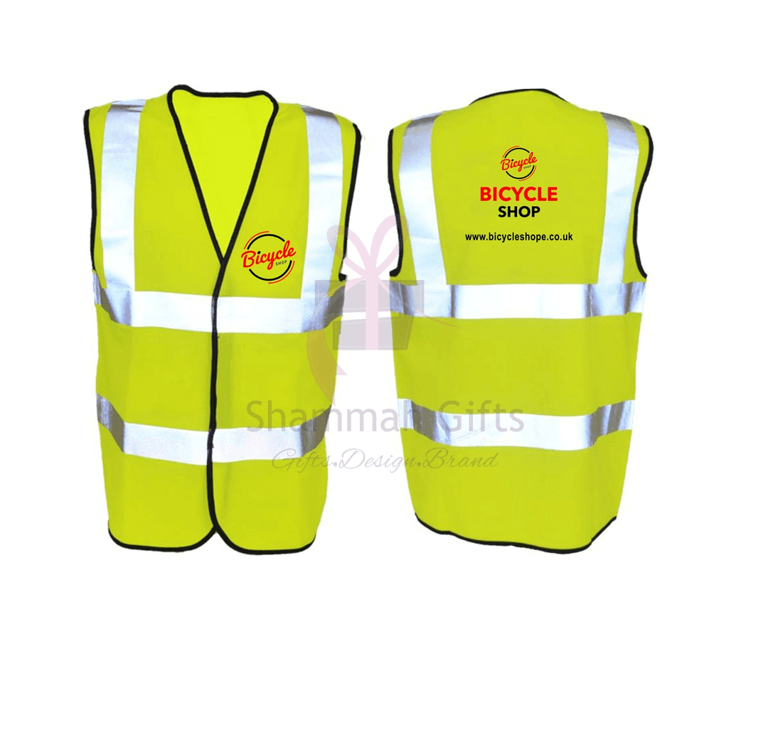 Reflector jackets With reflector stripes branded