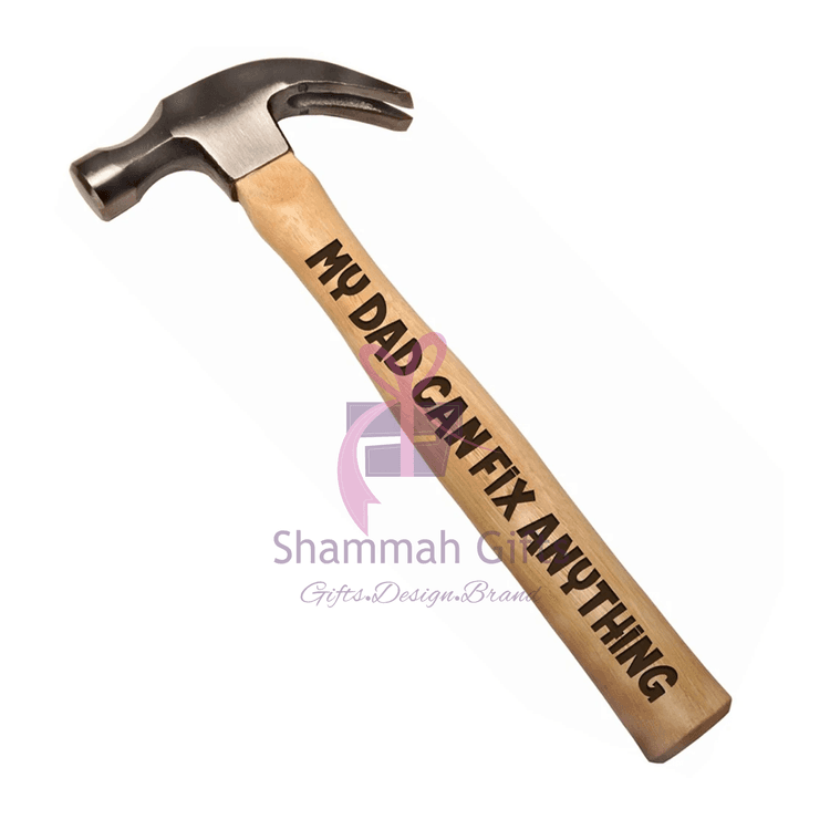 A picture of a Wooden claw hammer