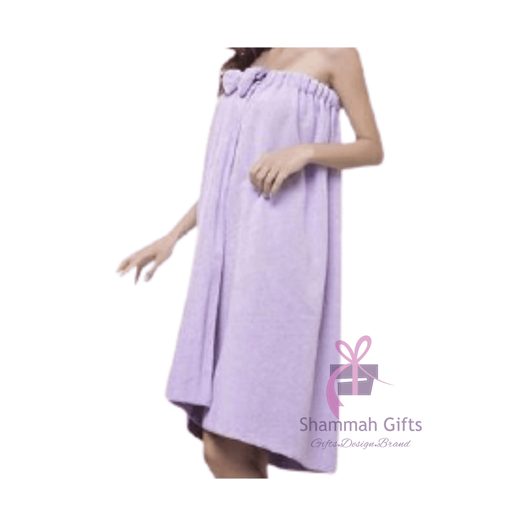 Bath wrap towel - purple