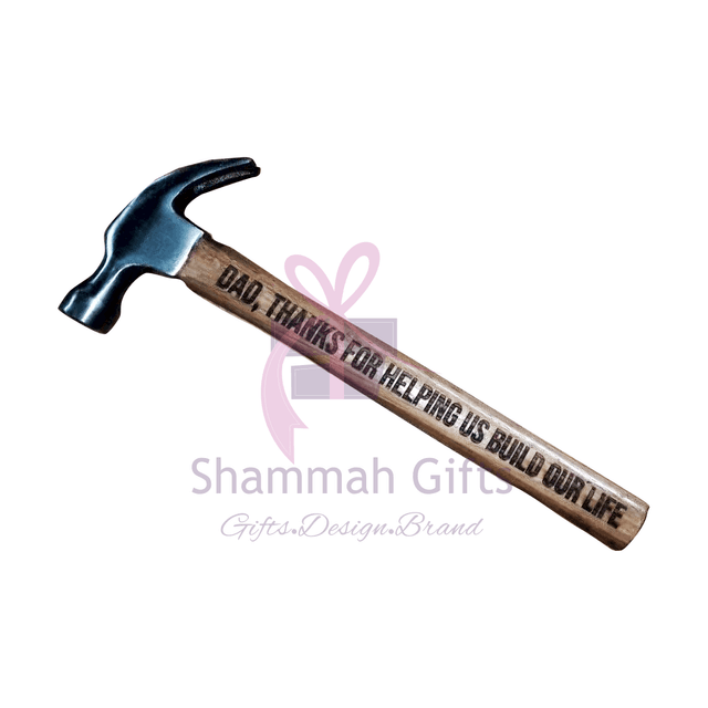 Wooden claw hammer