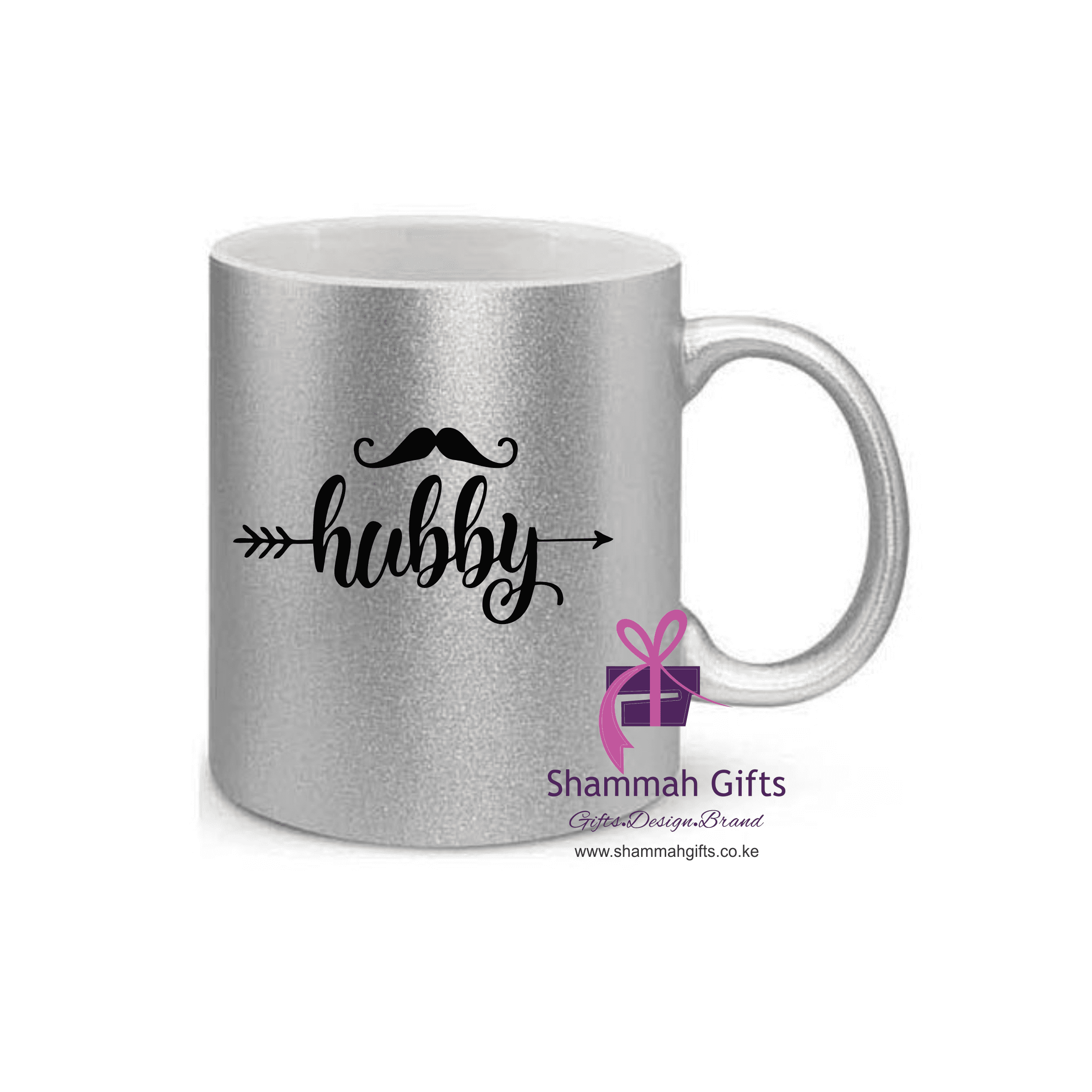 Silver color mug