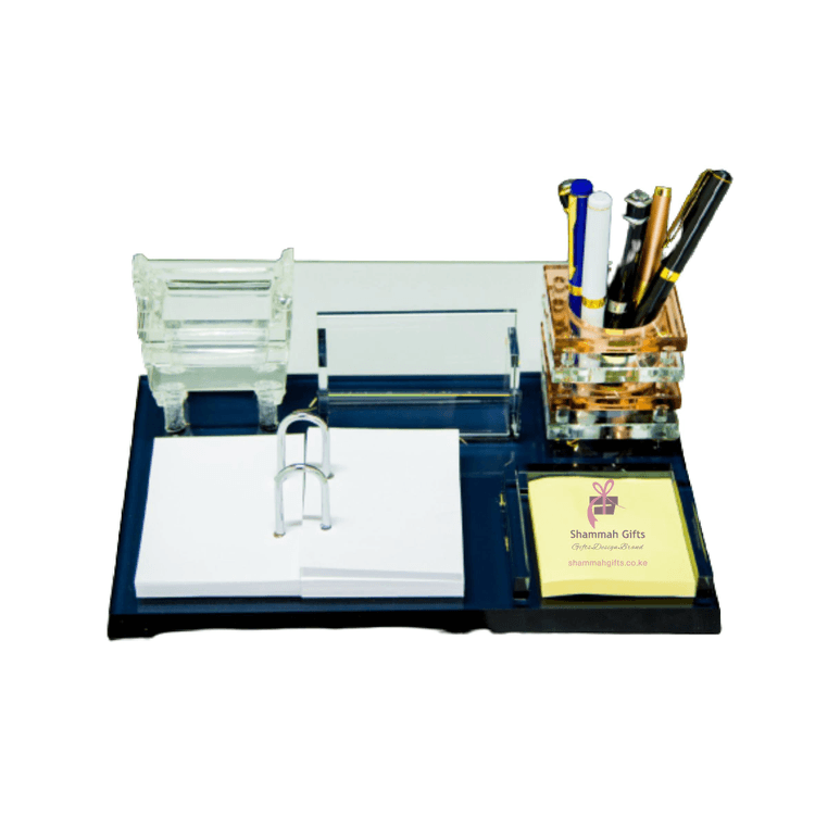 A picture of a Crystal Desk Organizer 009