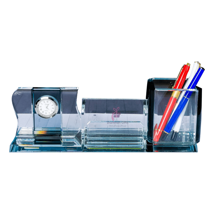 A picture of a Crystal Desk Organizer 006