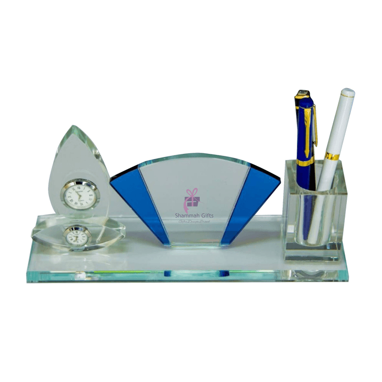 A picture of a Crystal Desk organizer 005- Customized