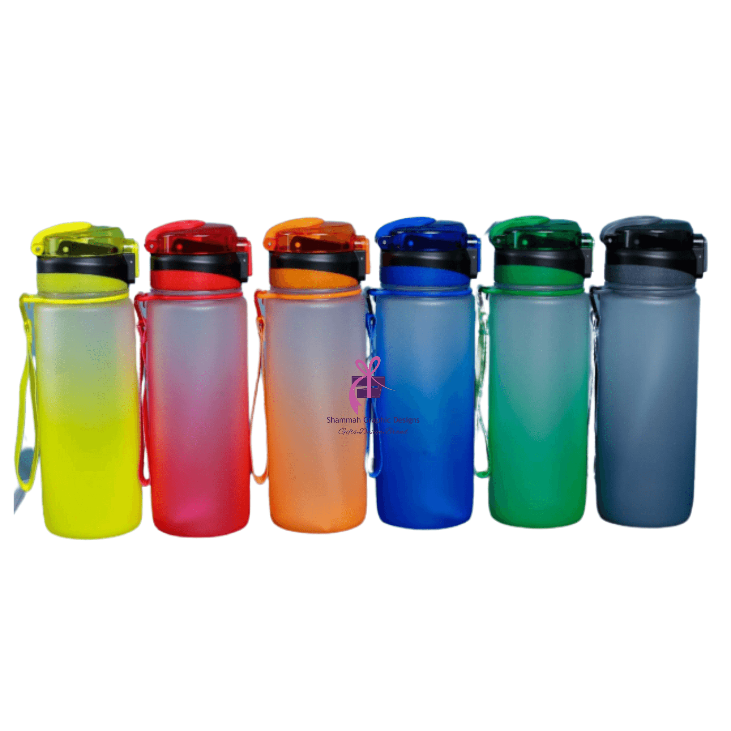 Water bottles plastic 005 - Customized