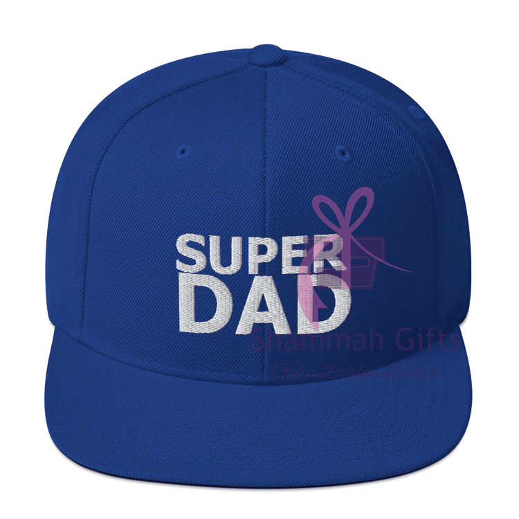 A picture of a Super Dad - snapback cap